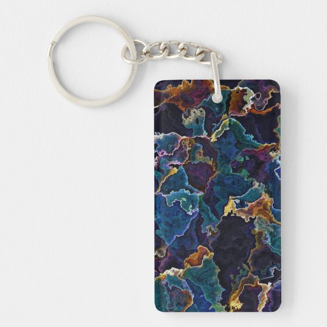 Oil Slick Keychain (Framsidan)