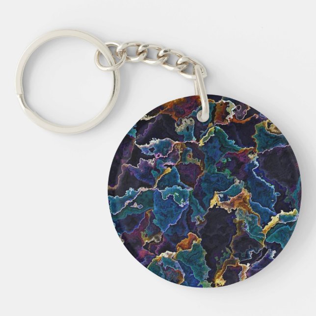 Oil Slick Keychain (Framsidan)