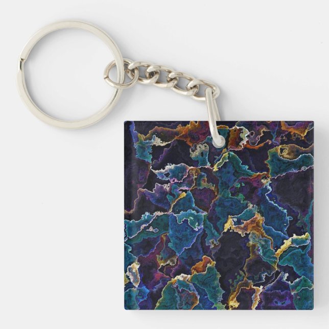 Oil Slick Keychain (Framsidan)