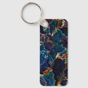 Oil Slick Keychain Nyckelring