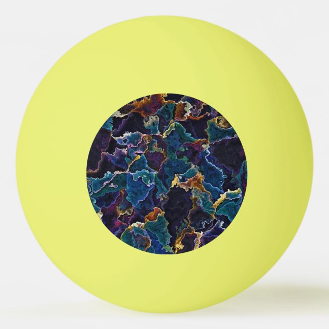 Oil Slick Ping Pong Boll (Framsidan)