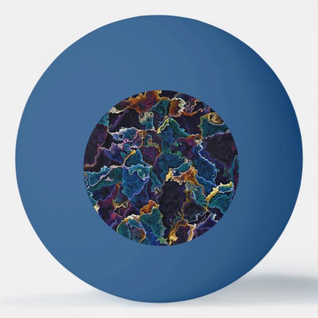 Oil Slick Ping Pong Boll (Framsidan)