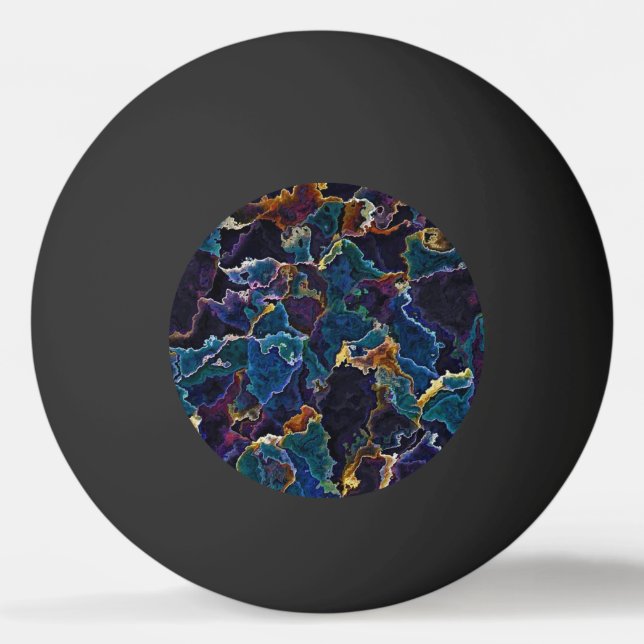 Oil Slick Ping Pong Boll (Framsidan)