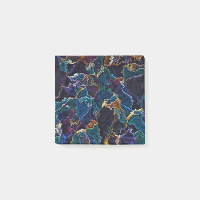 Oil Slick Post-it Notes (Framsida)