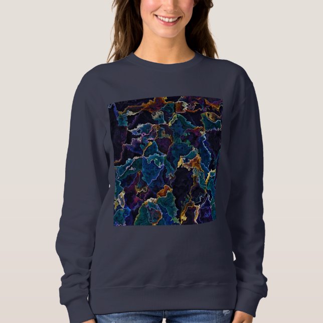 Oil Slick Sweatshirt T Shirt (Framsida)