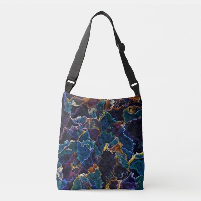 Oil Slick Tote Bag Axelväska (Framsida)