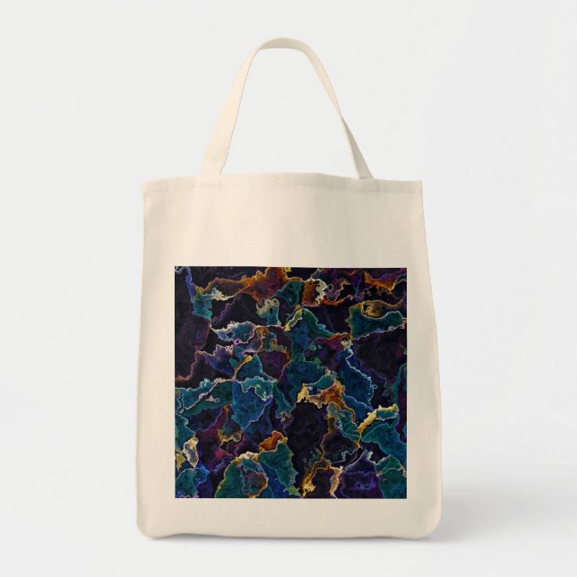 Oil Slick Tote Bag Tygkasse (Framsidan)