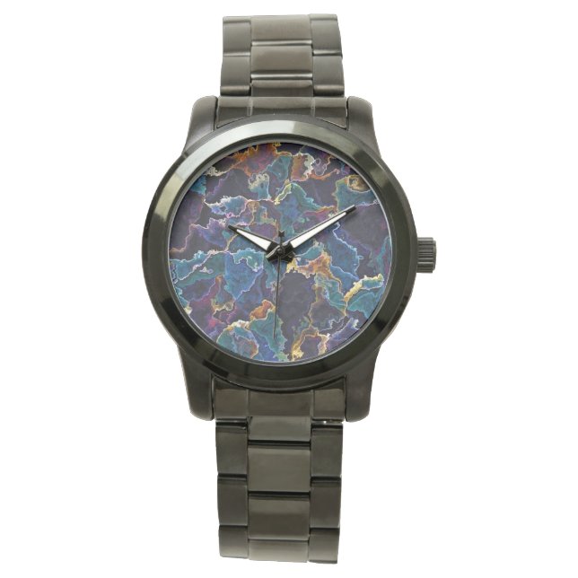 Oil Slick Watch Armbandsur (Framsida)