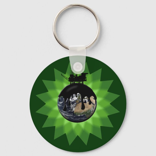 Oil Spill Keychain Nyckelring (Framsida)