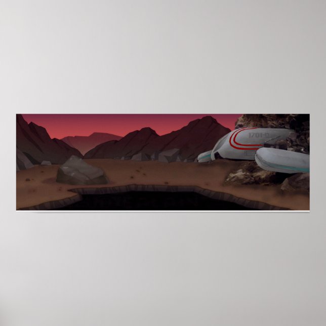 Oil Villain Planet Poster (Framsidan)