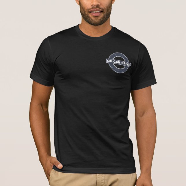 OilCandrev - den Kickstarter designen - Deluxe T-shirt (Framsida)