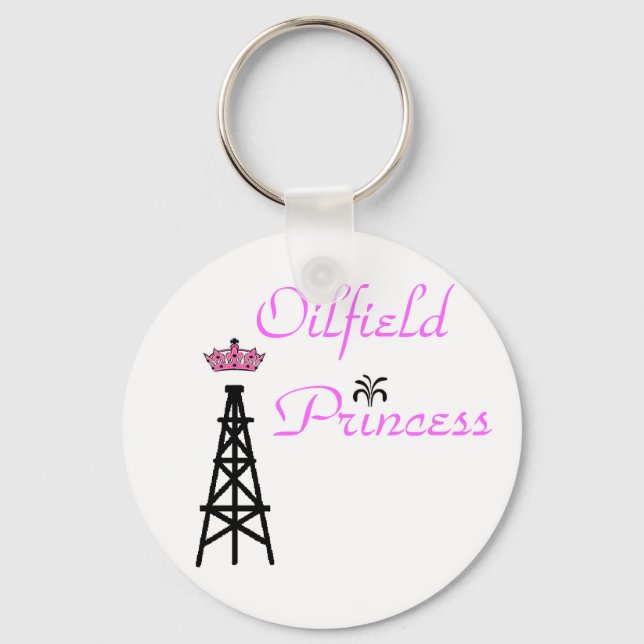 Oilfield Princess nyckelring (Framsida)
