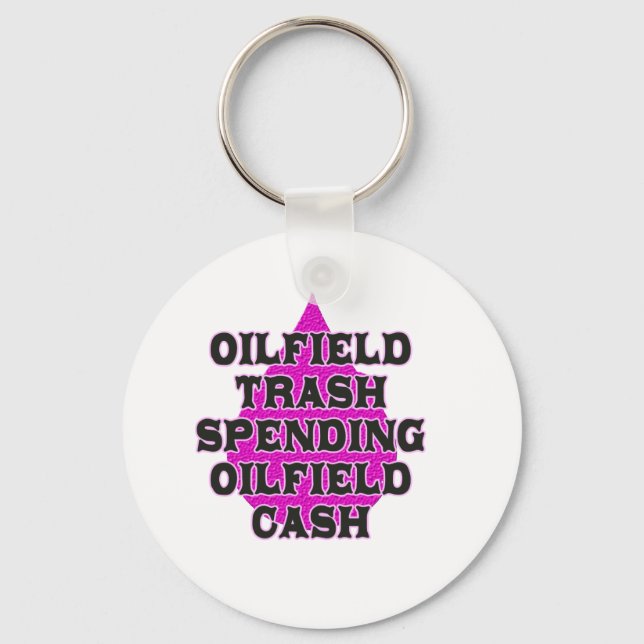 Oilfield Sopor spenderar Oilfield Pengarar Nyckelring (Framsida)