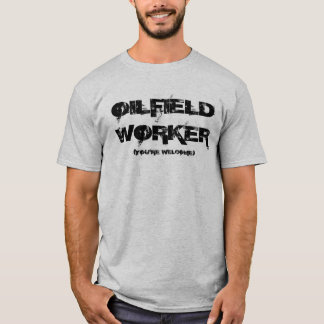 OilfieldarbetarT-tröja Tee