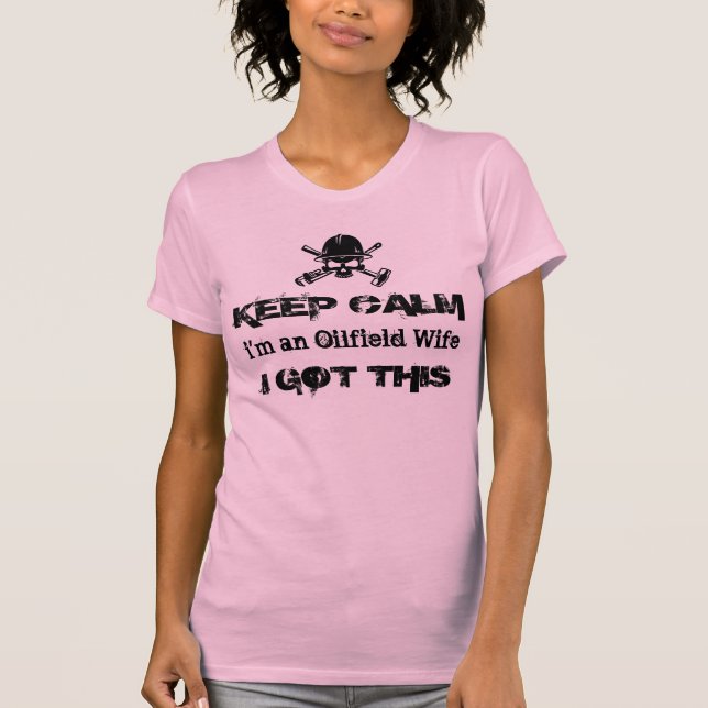 OILFIELDFRU TEE SHIRT (Framsida)