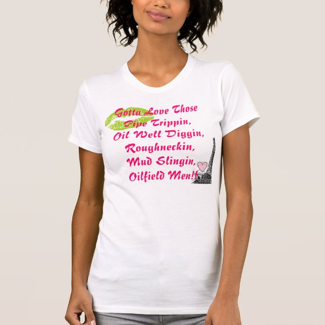 Oilfieldmanar T-shirt (Framsida)