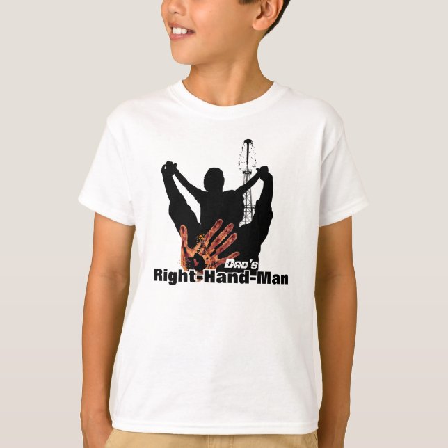 OILFIELDpappa högerman Tee (Framsida)