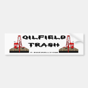 Oilfieldsoporbildekal, oljeplattformar, olja bildekal