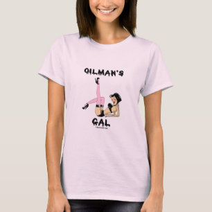 Oilman'sens gal., damT-tröja, oilfielden, olja T-shirt