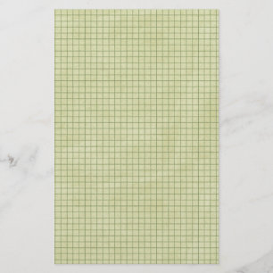 Oilve grönt rasterpapper brevpapper