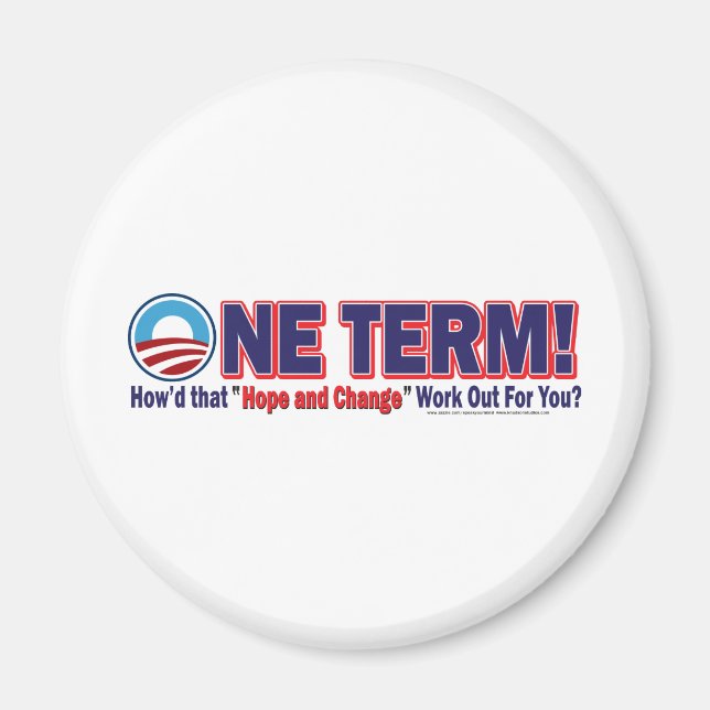 OIne Term - Hur gick hoppet och förändringen? Magnet (Framsidan)