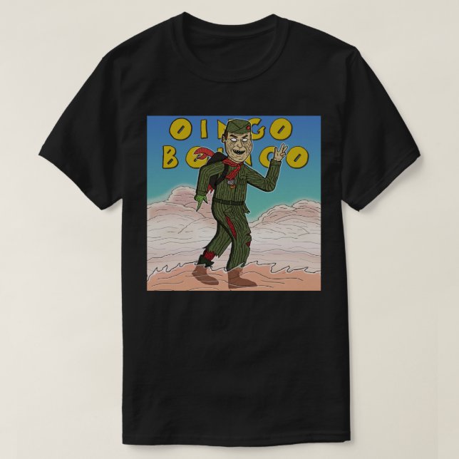 Oingo Boingo 6 T Shirt (Design framsida)