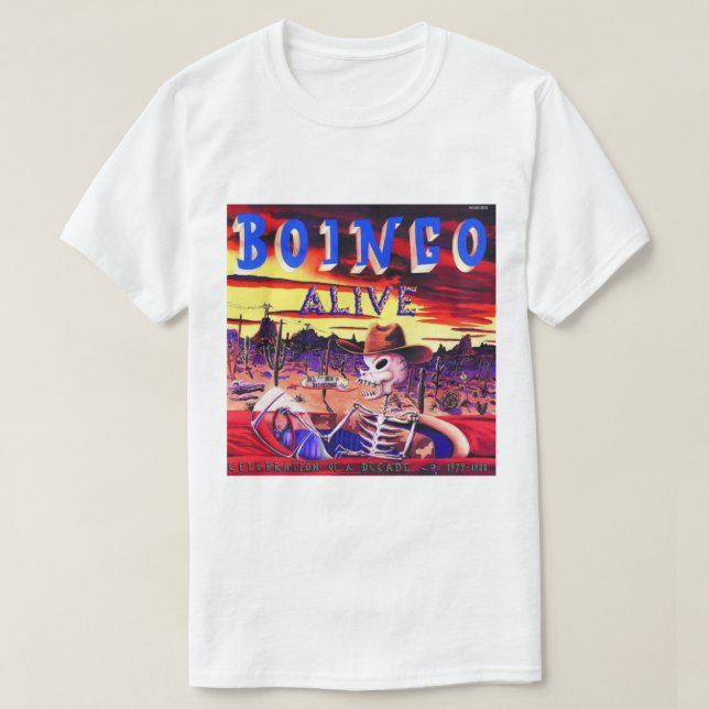 Oingo boingo - bästa album t shirt (Design framsida)