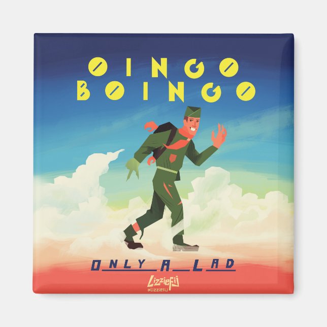 Oingo Boingo, endast en lökmagnet Magnet (Framsidan)