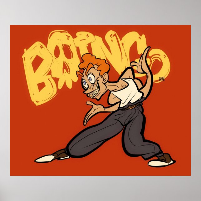 Oingo Boingo Toon Poster (Framsidan)