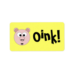 Oink! Adressetikett