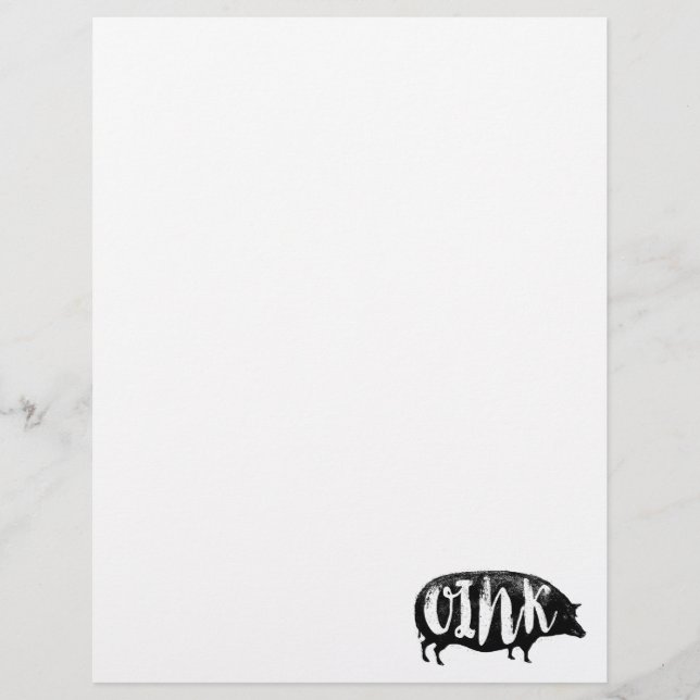OINK Funny Vintage Gris (Framsida)