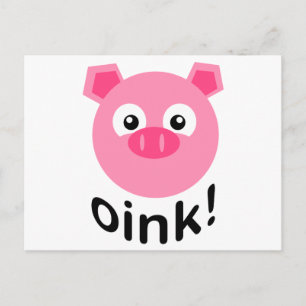 Oink! Gris Vykort