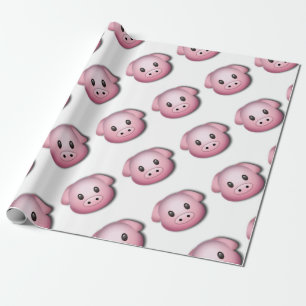 Oink Oink gullig gris Presentpapper