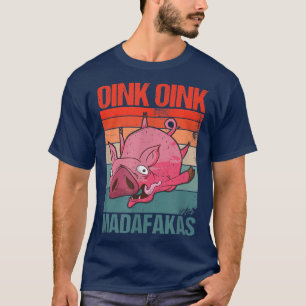 Oink Oink Madafakas galna gris-djur T Shirt