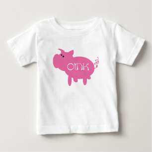 Oink rosa grisTshirts och gåvor T-shirt