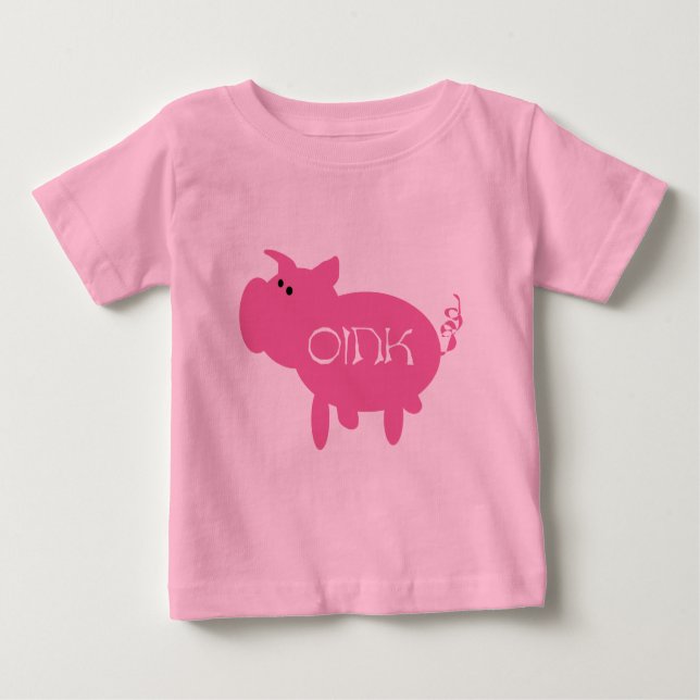 Oink rosa grisTshirts och gåvor Tröja (Framsida)
