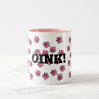 Oink! Två-Tonad Mugg