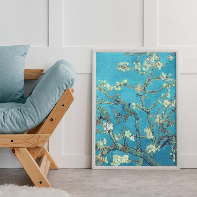 Oinramade Blommar av mandel Poster (Skapare uppladdad)