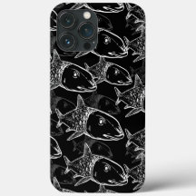 Oio - hawaiisk bonefish print mönster