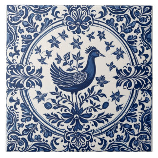 Oiseau 2 kakelplatta