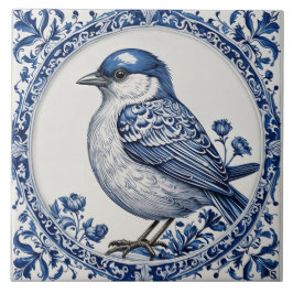Oiseau 3 kakelplatta