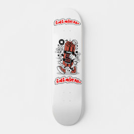 Oisk dynamisk mini skateboard bräda 18,5 cm