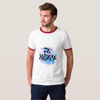Oj Baby Penselbokstäver Illustration T Shirt