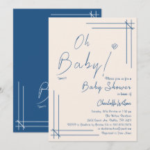 Oj, bebis! Minimalistisk babyfest Könsneutral
