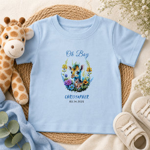 Oj då! Bebisgiraff Baby Shower T Shirt