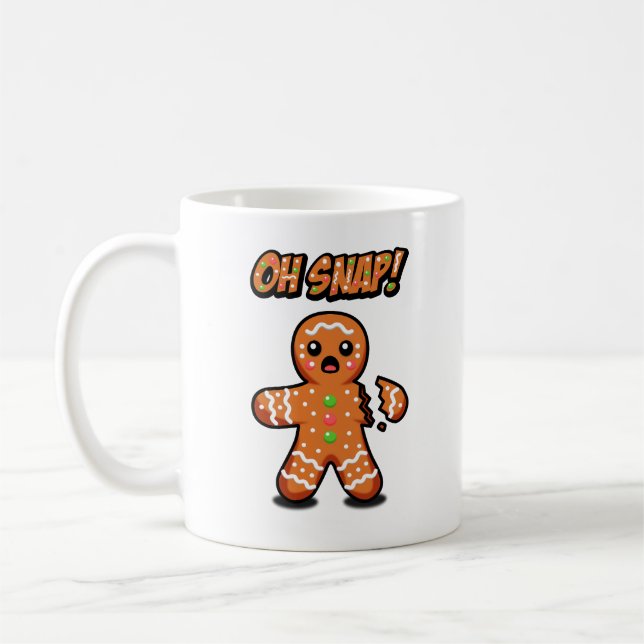 Oj då! Pepparkaksgubbe Kaffemugg (Vänster)