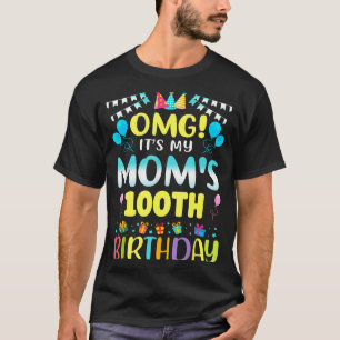 Oj det är min mammas 100-årsdag Söt 100 år gammal T Shirt