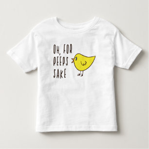 Oj för pepsen gör den bittra Chicken Cute Påsk lus T Shirt