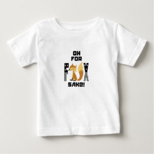 Oj för Rävs Skull Rolig Räv Skämt T Shirt