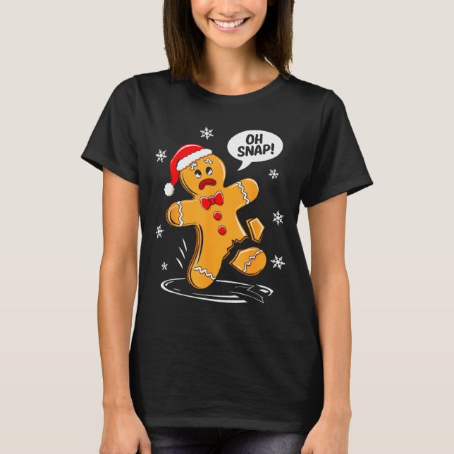 Oj Gingerbread Man Tröja Vuxna Barn Män Kvinnor (Framsida)